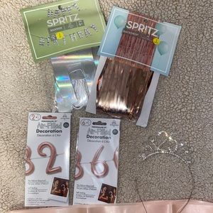 Birthday Supplies Customizable Bundle Pack